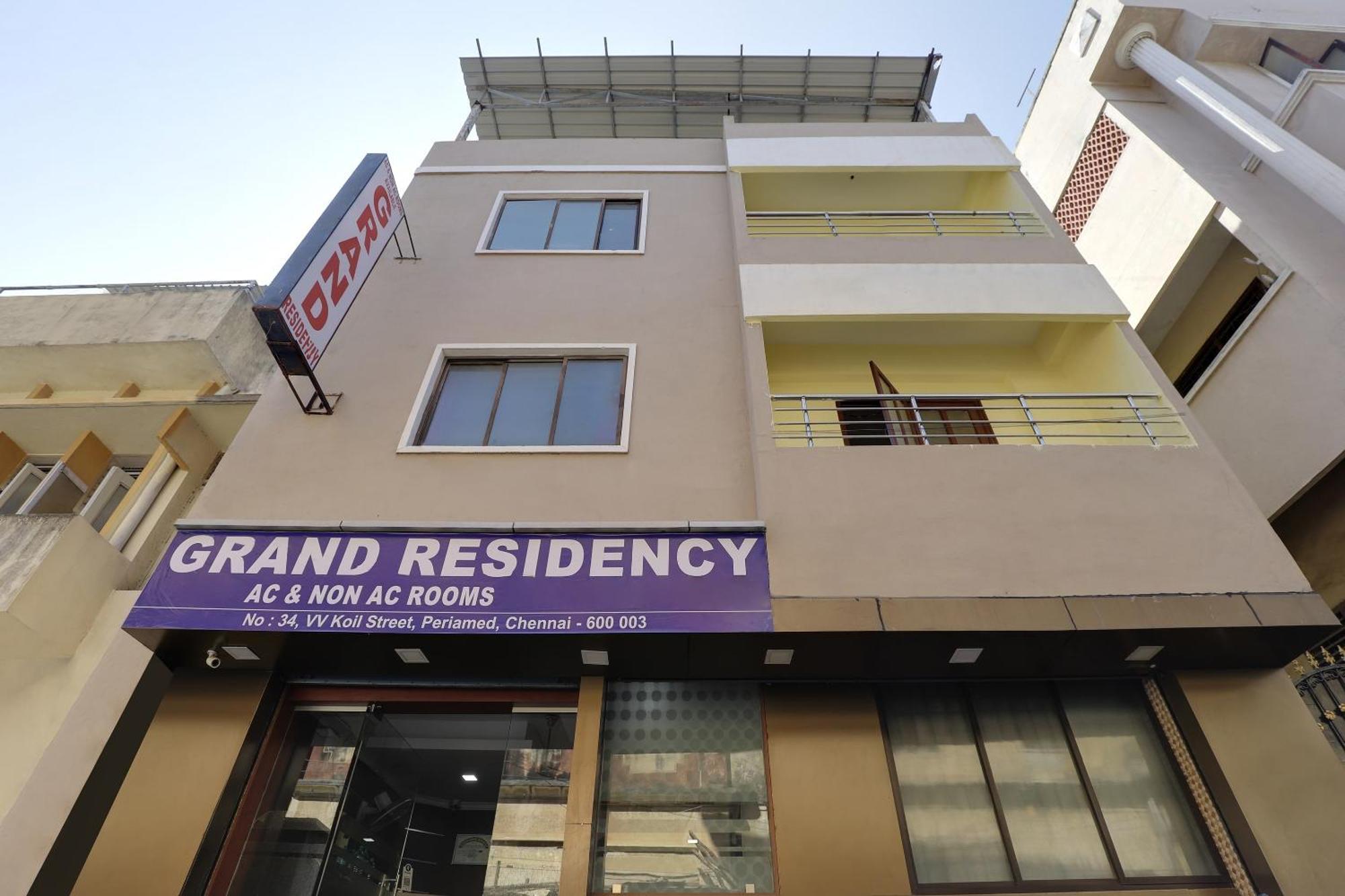 Spot On Grand Residency Hotel Chennai Exterior foto
